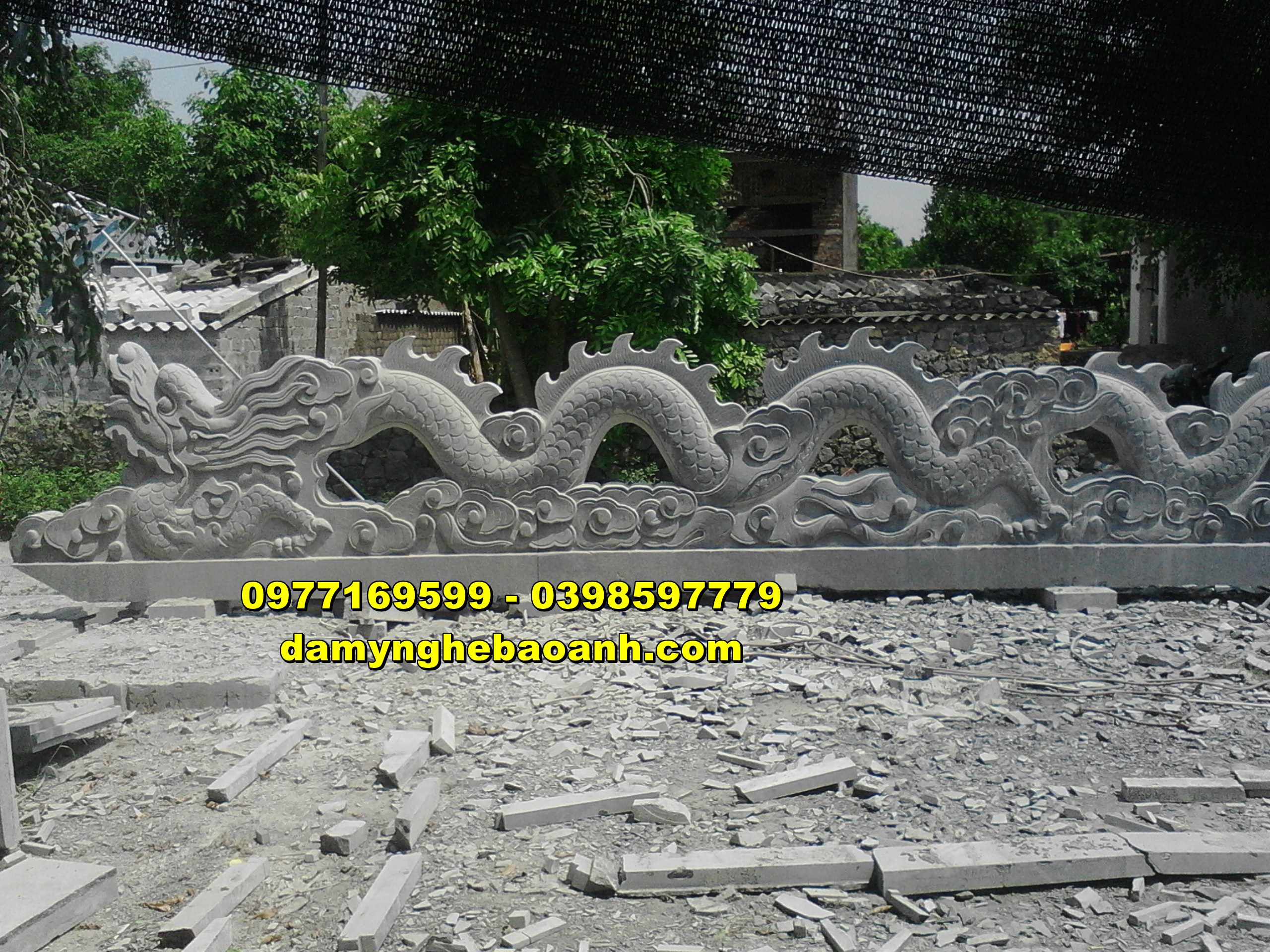 mẫu rồng đá,rồng đá phong thuỷ đẹp tại ninh bình