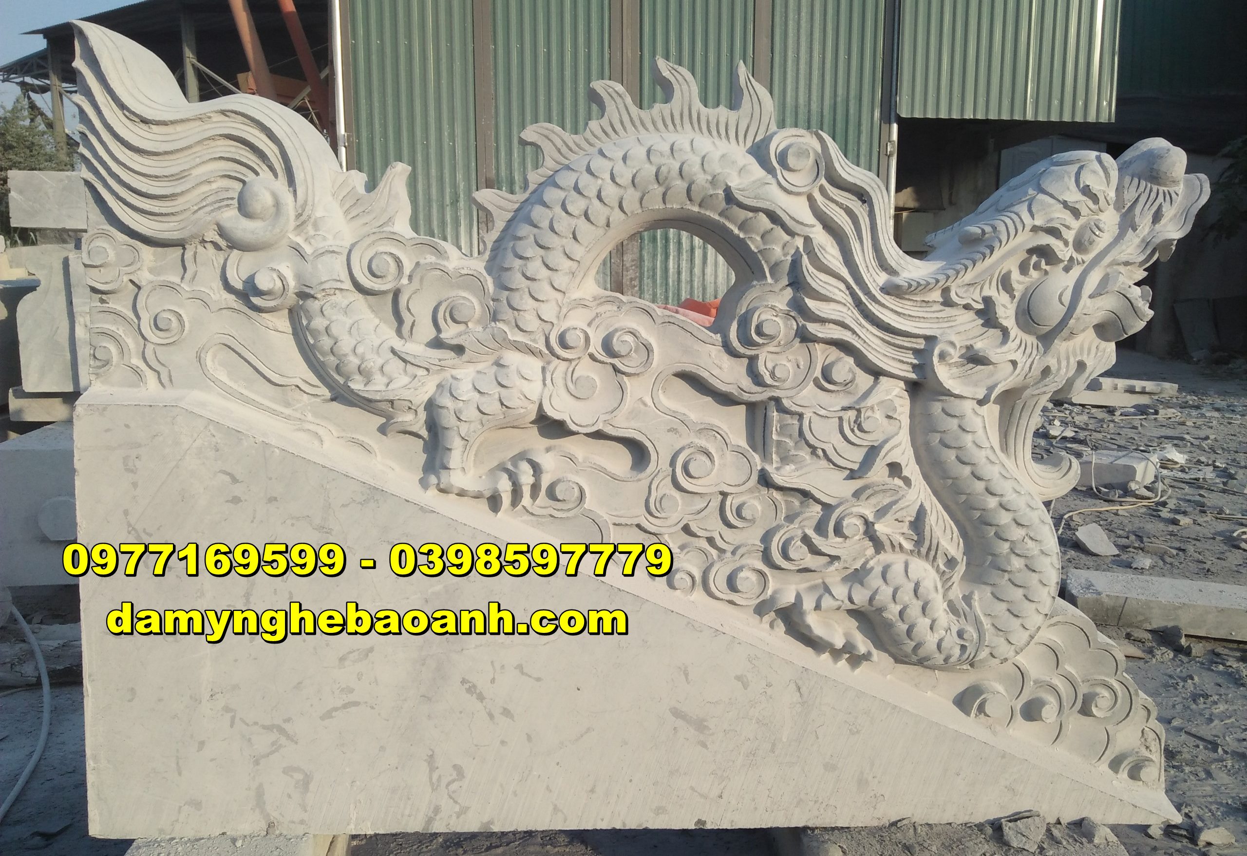 mẫu rồng đá,rồng đá phong thuỷ đẹp tại ninh bình