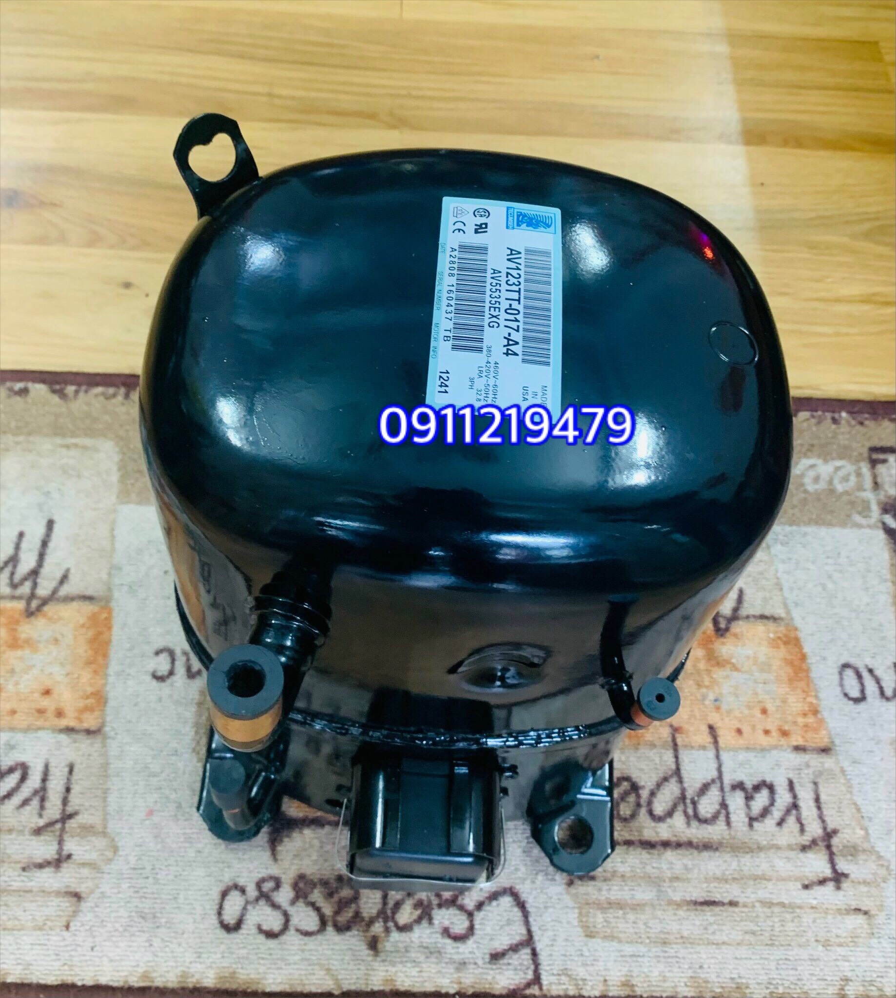 lắp đặt tận nơi máy nén Tecumseh 3hp AV5535EXG