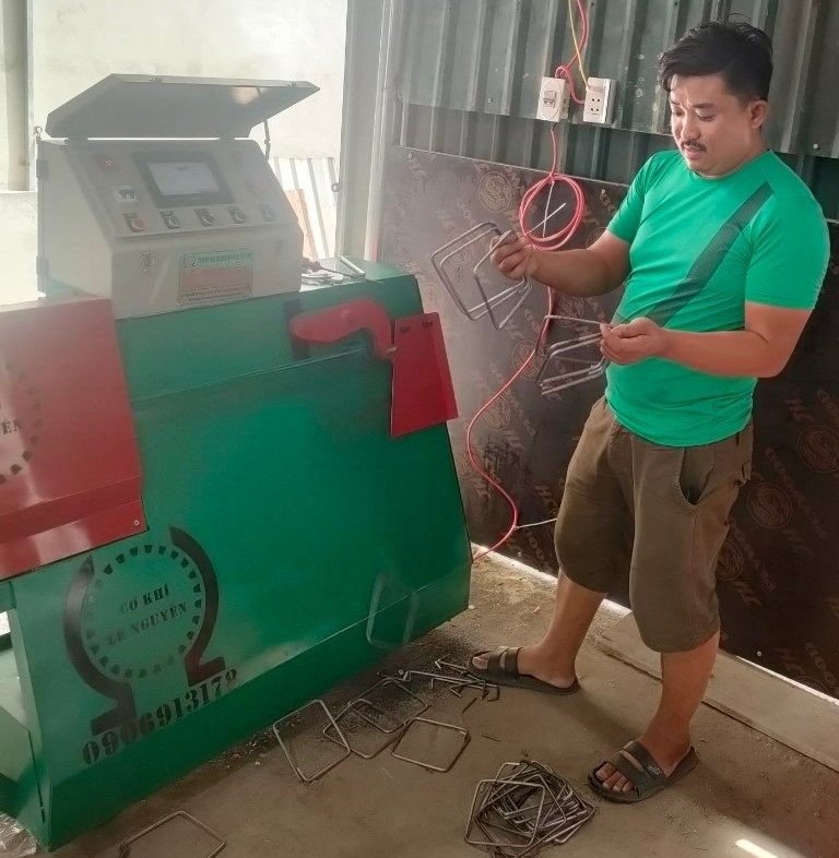Máy bẻ đai xây dựng giá rẻ tại Quảng Trị