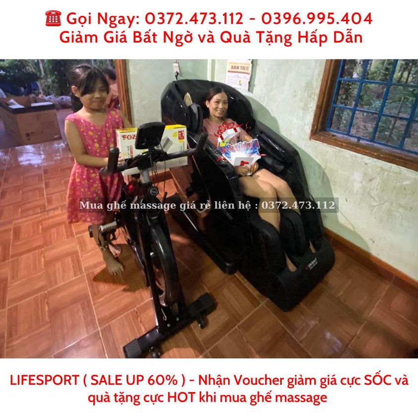 Ưu đãi mua 1 tặng 2  Nhanh tay sắm ngay ghế massage Lifesport