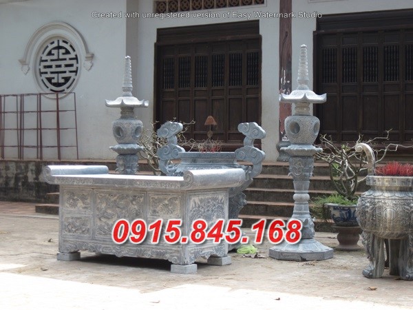 221 Lư hương đá đẹp bán lạng sơn - đỉnh hương bằng đá