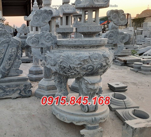 330 lư hương thờ bằng đá đẹp hưng yên - đỉnh hương thờ đẹp