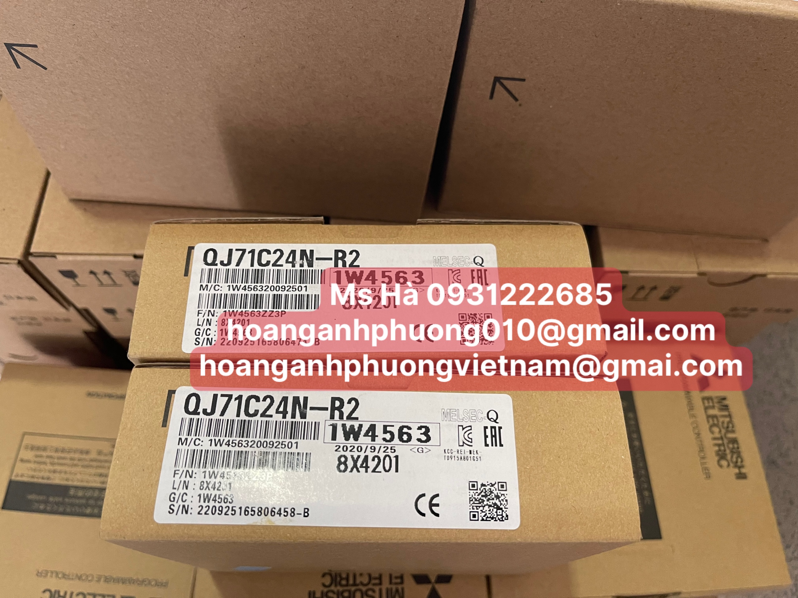 Bình Dương - PLC mạng nhập mới 100% QJ71C24N-R2 mitsubishi