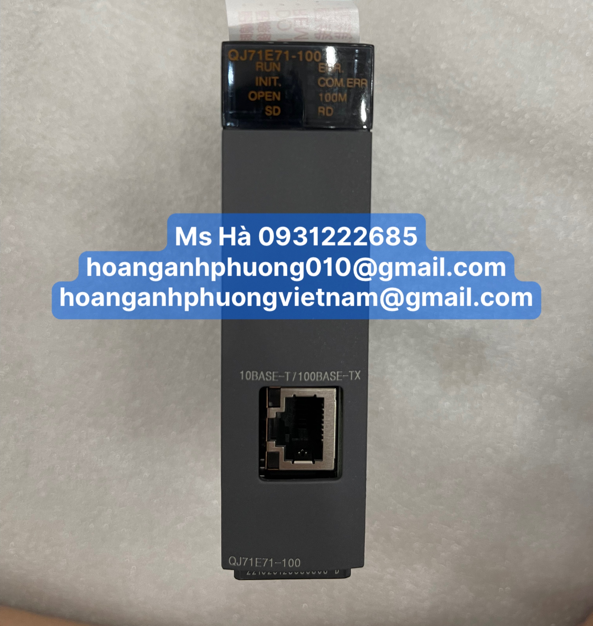 Hàng nhập khẩu dòng mitsubishi QJ71E71-100 mô đun ethernet
