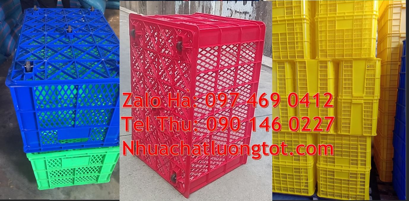 Bán sóng nhựa hở 1t9,rổ nhựa đựng trái cây có nắp đậy,giỏ nhựa 5 bánh