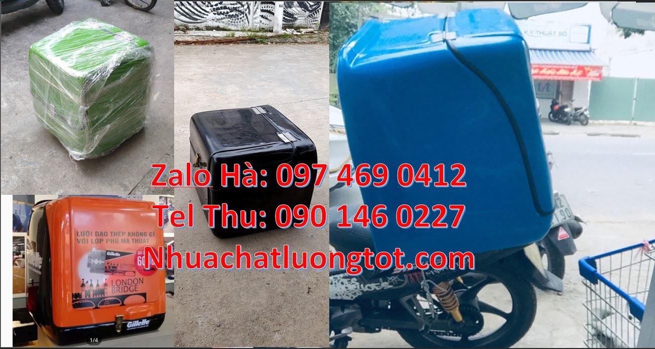 Bán thùng giao đồ ăn nhanh trà sữa,thùng giao thư báo,thùng giao hàng