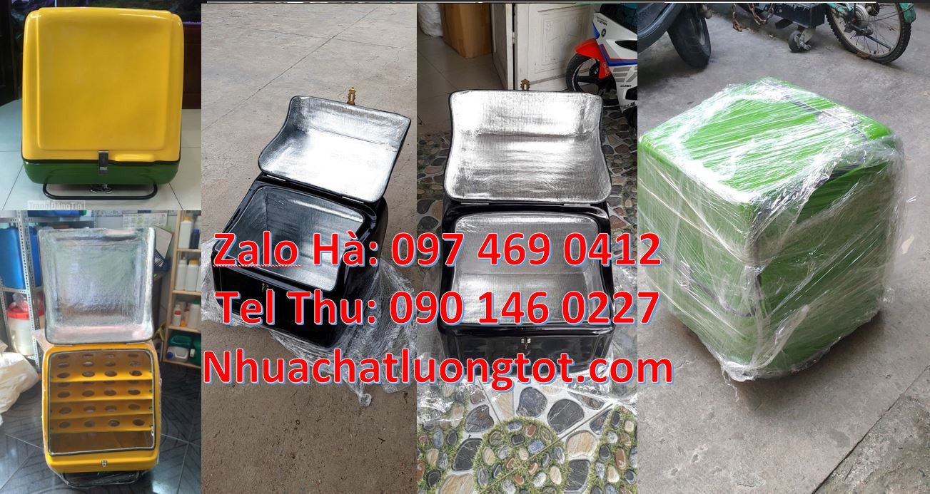 Bán thùng giao đồ ăn nhanh trà sữa,thùng giao thư báo,thùng giao hàng