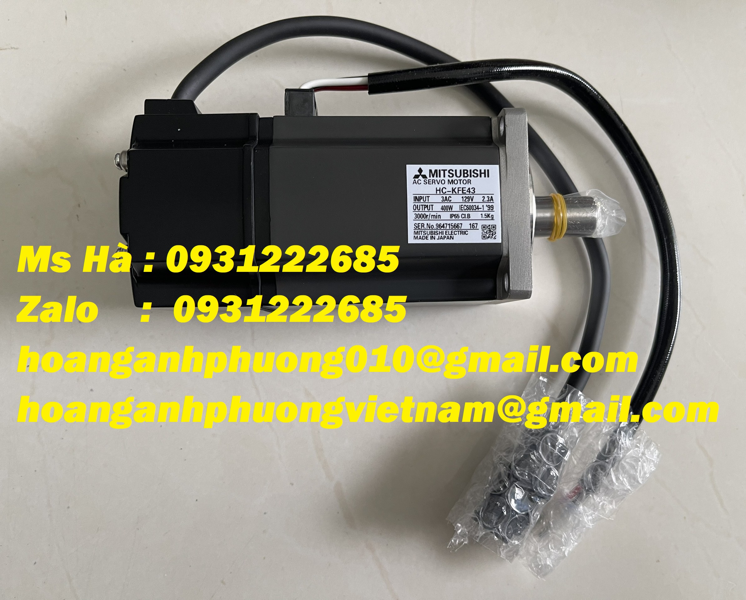 Servo điều khiển giá tốt dòng mitsubishi HC-KFE43