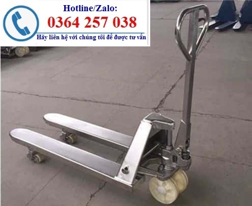 Xe nâng tay thấp mạ kẽm thích hợp với môi trường đặc trưng (lạnh, mặn)