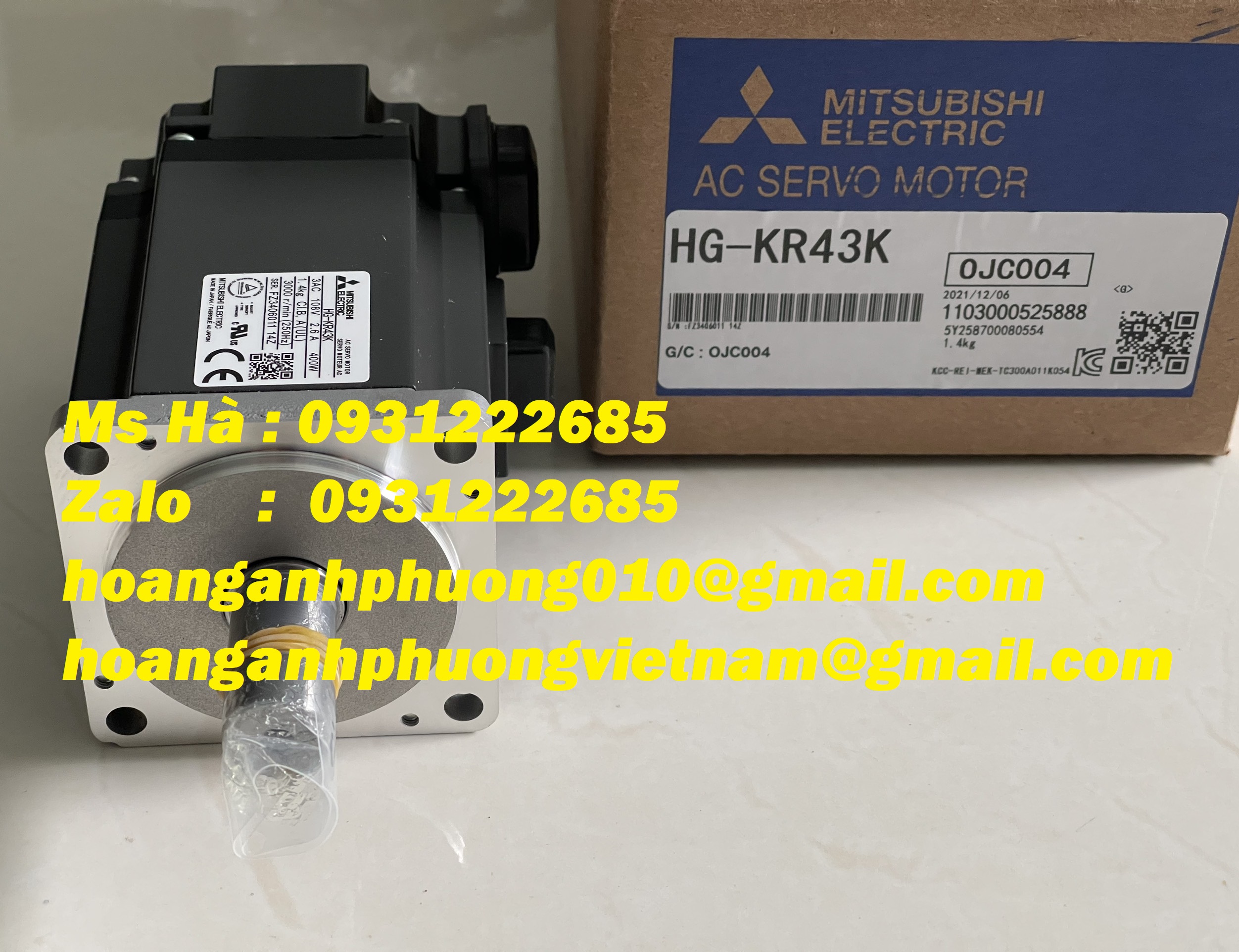 Siêu ưu đãi tháng 8 dòng mitsubishi - HG-KR43K - động cơ mới 100%
