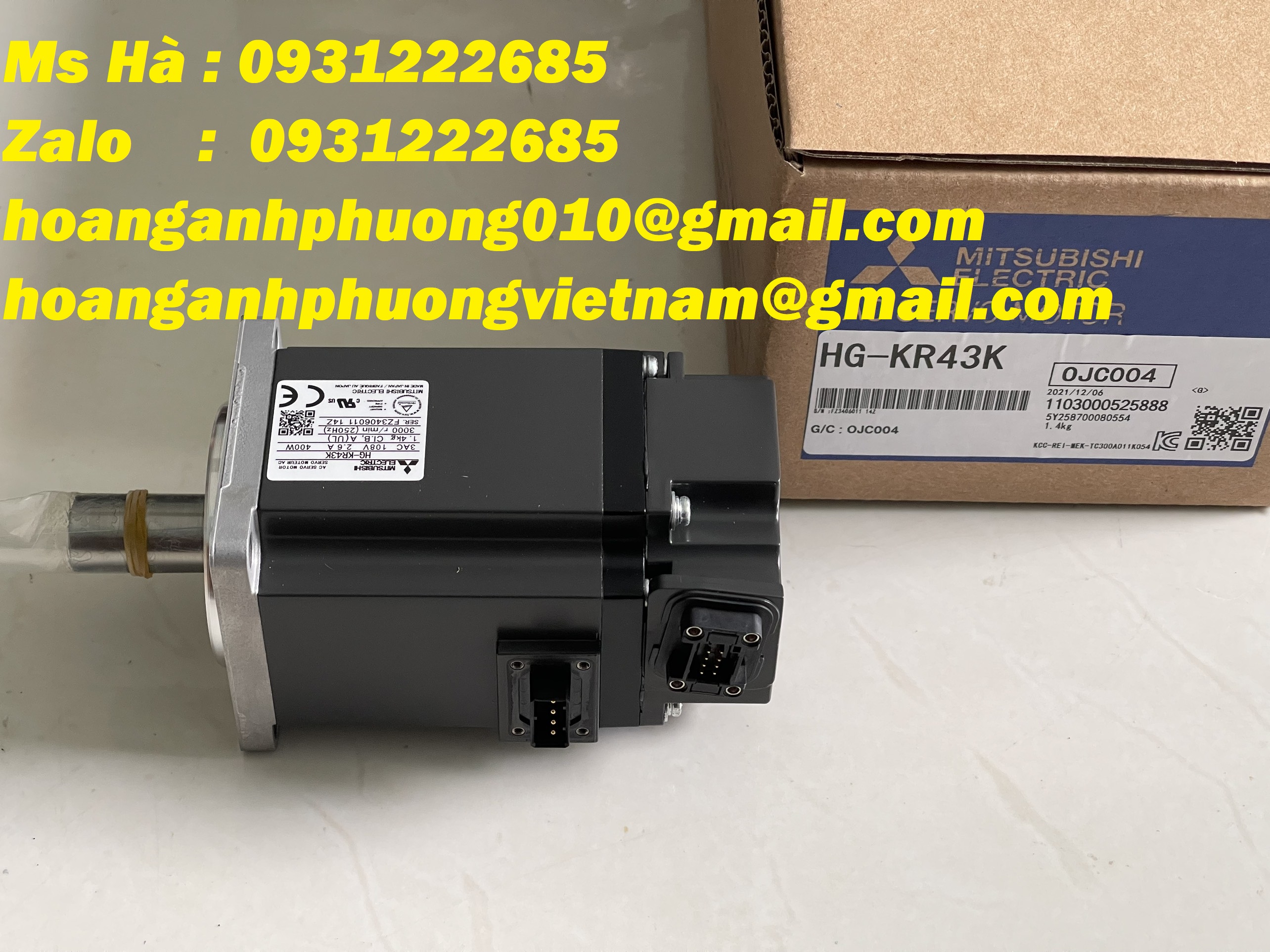 Siêu ưu đãi tháng 8 dòng mitsubishi - HG-KR43K - động cơ mới 100%