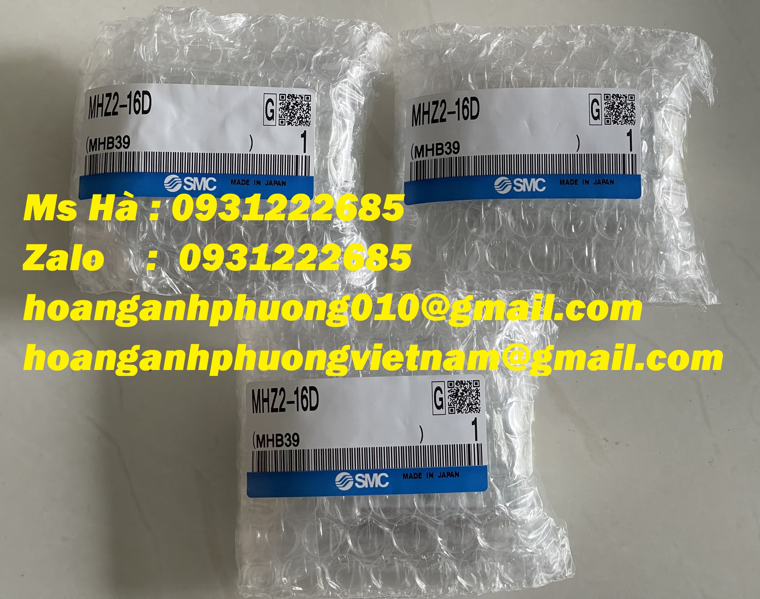 SMC chính hãng  Hoàng Anh Phương  Dòng xi lanh MHZ2-16D