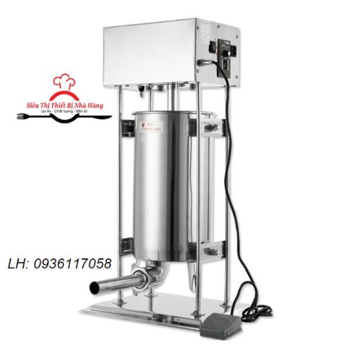 Máy đùn xúc xích 10L inox cao cấp dùng điện
