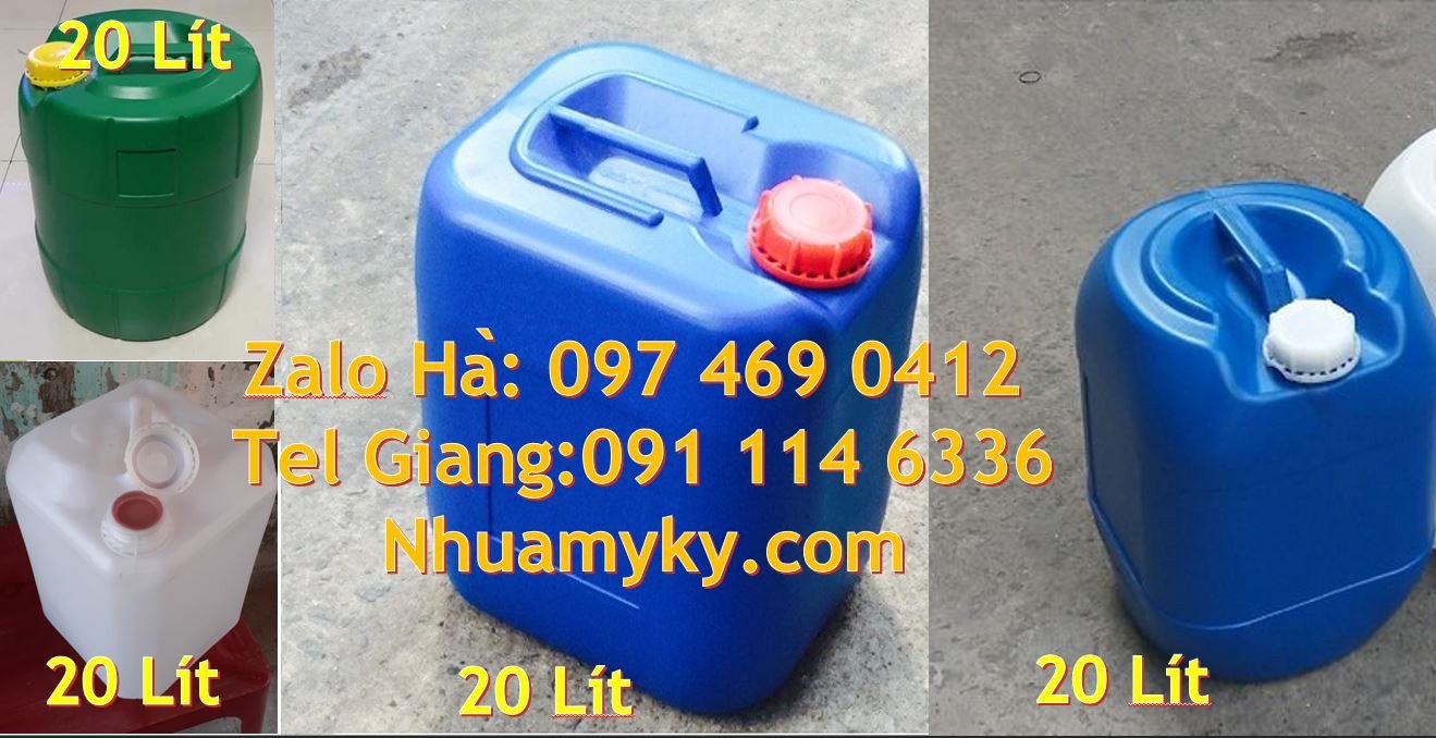 Bán can nhựa hdpe đựng hóa chất công nghiệp,can nhựa 25l đựng thuốc nh