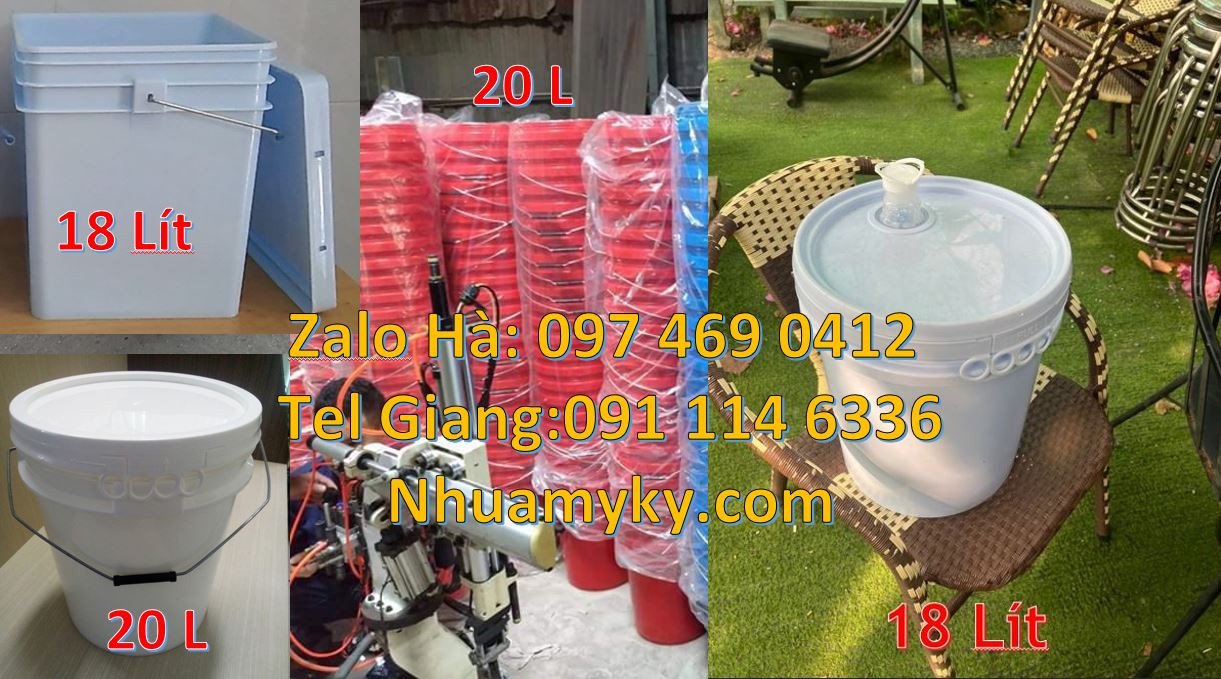 Bán thùng đựng sơn giá rẻ,vỏ thùng sơn 25l quai sắt chất lượng cao hcm