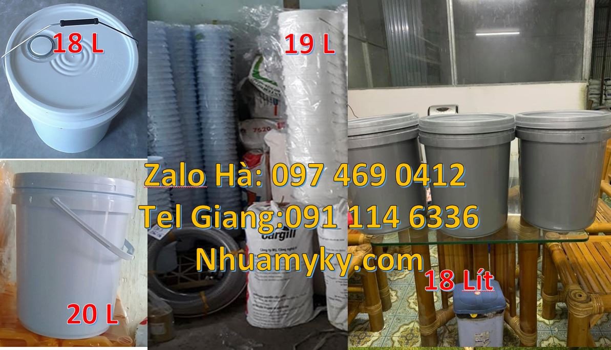 Bán thùng đựng sơn giá rẻ,vỏ thùng sơn 25l quai sắt chất lượng cao hcm