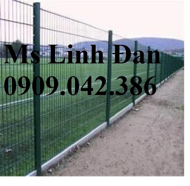 Hàng rào lươi thép hàn bảo vệ dạng phẳng