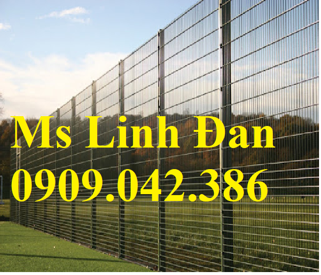 Hàng rào lươi thép hàn bảo vệ dạng phẳng