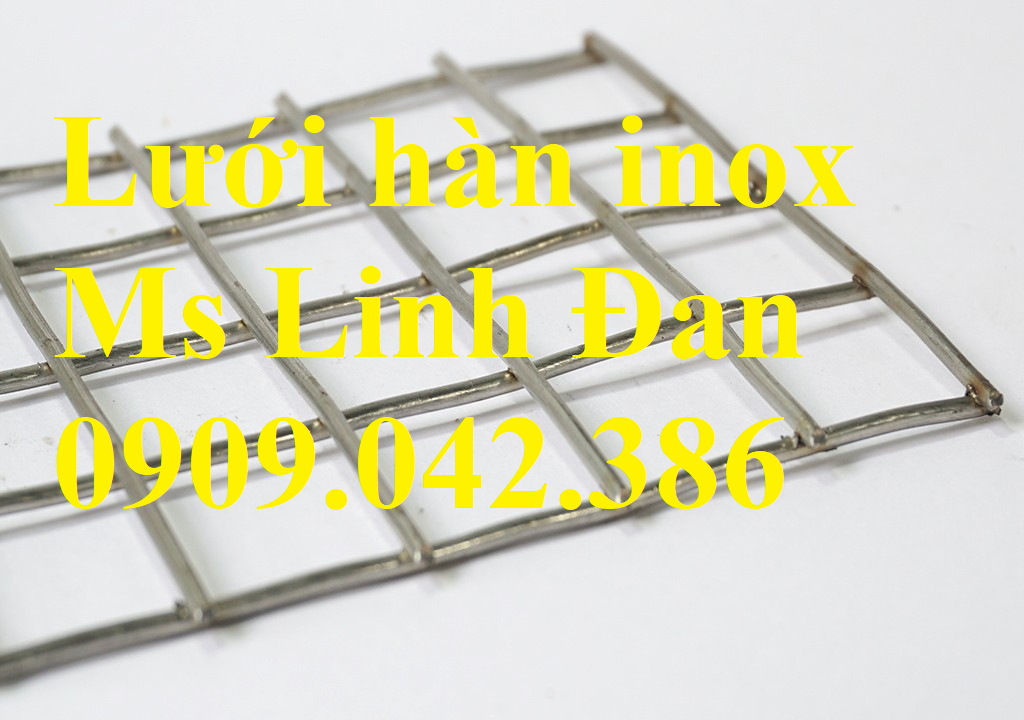 Lưới hàn inox 304 ô lưới 5mm,10mm,18mm,23mm