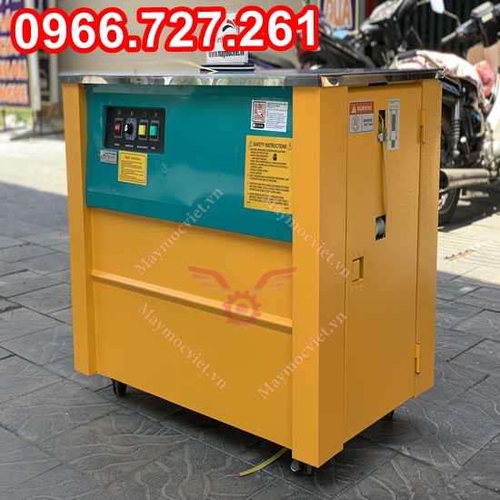 Máy đóng đai thùng catton, đóng đai hàng KZB1