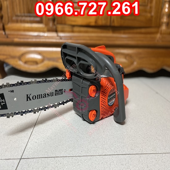 Máy cưa xích Komasu KM250 chạy xăng giá rẻ