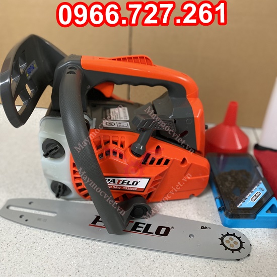 Máy cưa xích Komasu KM250 chạy xăng giá rẻ