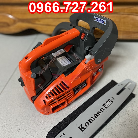 Máy cưa xích Komasu KM250 chạy xăng giá rẻ