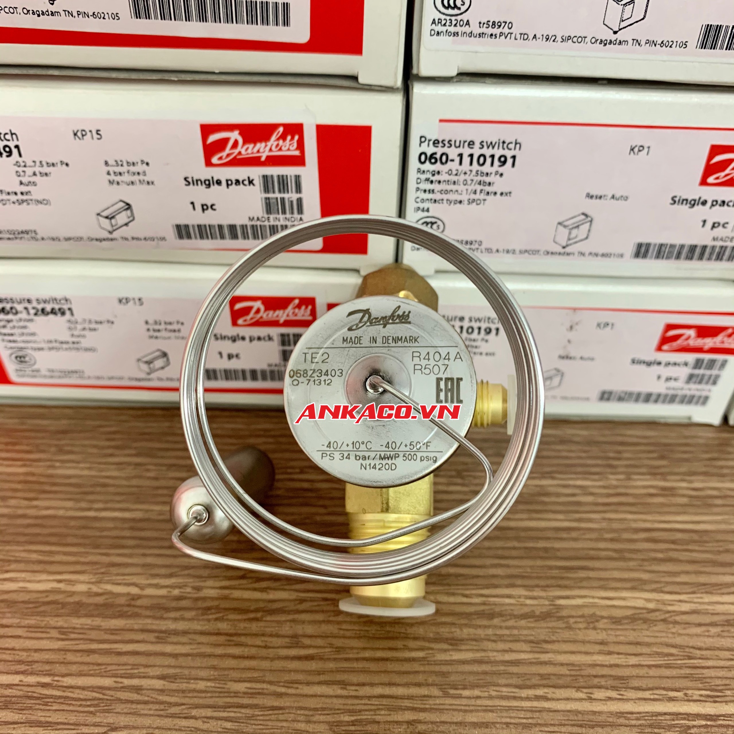 cung cấp và giao hàng tận nơi van tiết lưu danfoss TE2