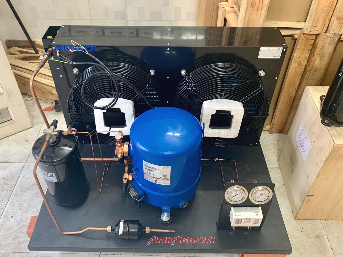 Lắp đặt tận nơi cụm máy nén 3hp MT36JG4FVE