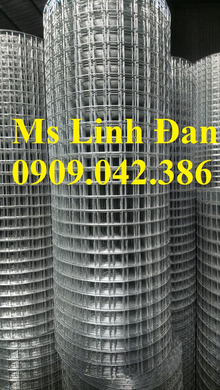 Lưới thép hàn mạ kẽm ô 30mm x30 mm dạng cuộn