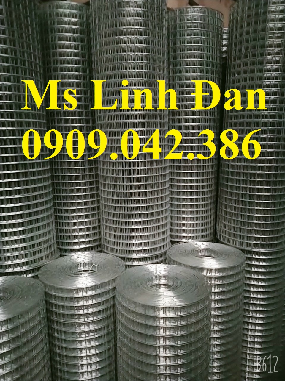 Lưới thép hàn mạ kẽm ô 30mm x30 mm dạng cuộn
