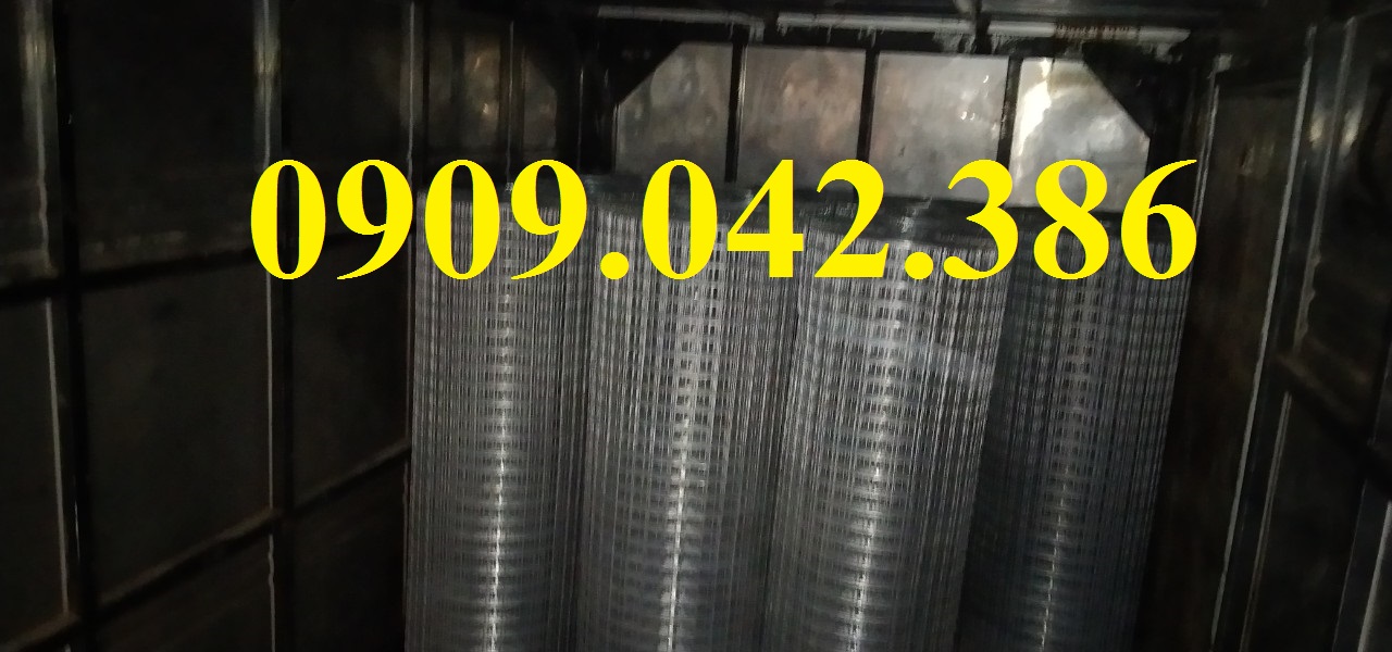 Lưới thép hàn mạ kẽm ô 30mm x30 mm dạng cuộn