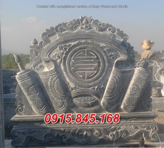 35 lâm đồng bán cuốn thư đình chùa bằng đá đẹp