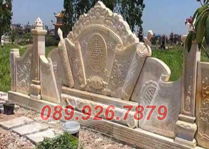 Vĩnh Long những mẫu cổng bằng đá đẹp, bình phong, cuốn thư, lăng mộ.