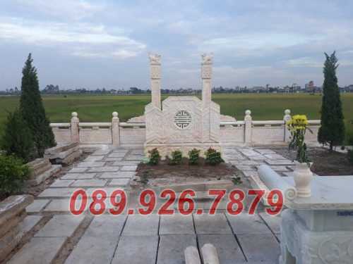 Vĩnh Long những mẫu cổng bằng đá đẹp, bình phong, cuốn thư, lăng mộ.