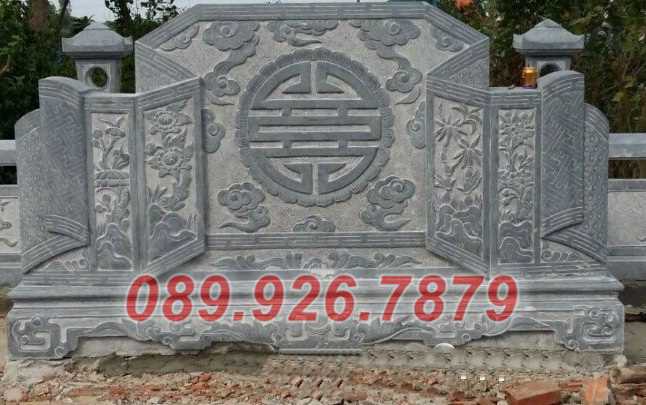 cuốn thư bằng đá đẹp - bình phong bằng đá đẹp tại cà mau - cổng đá