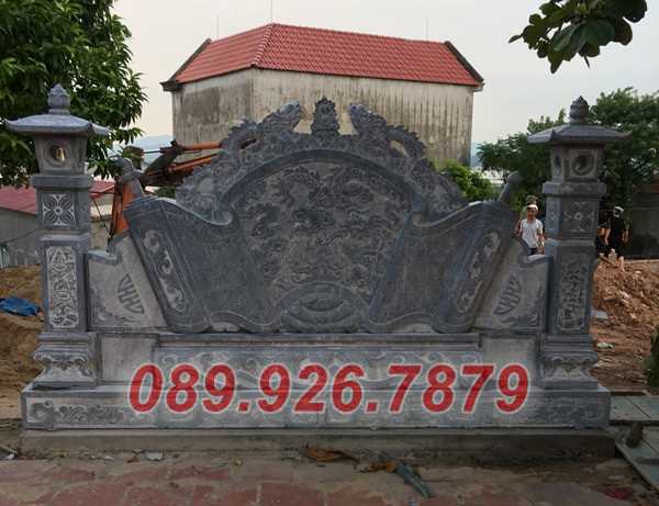 cuốn thư bằng đá đẹp - bình phong bằng đá đẹp tại cà mau - cổng đá