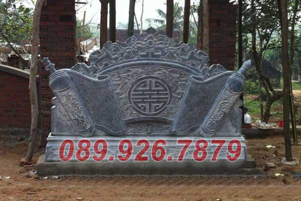 mẫu cuốn thư bằng đá đẹp - mẫu cổng đá đẹp nhất - mẫu bình phong đá