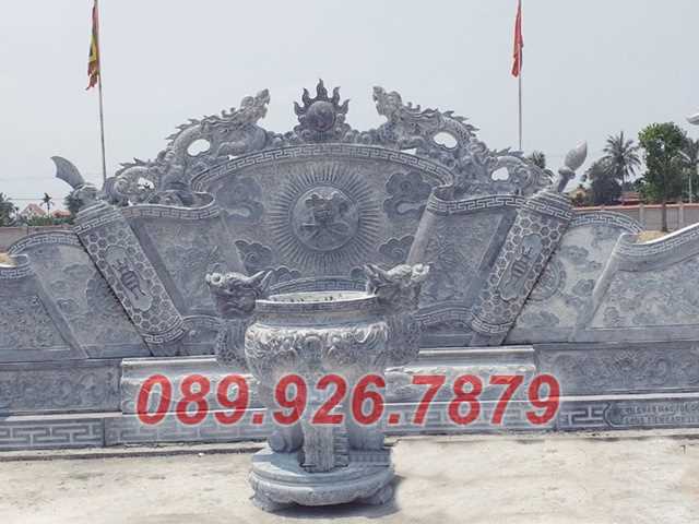 mẫu cuốn thư bằng đá đẹp - mẫu cổng đá đẹp nhất - mẫu bình phong đá