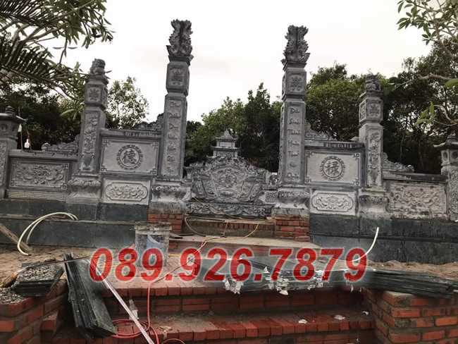 các mẫu cuốn thư đẹp, mẫu bình phong bằng đá đẹp nhất, mẫu cổng đá