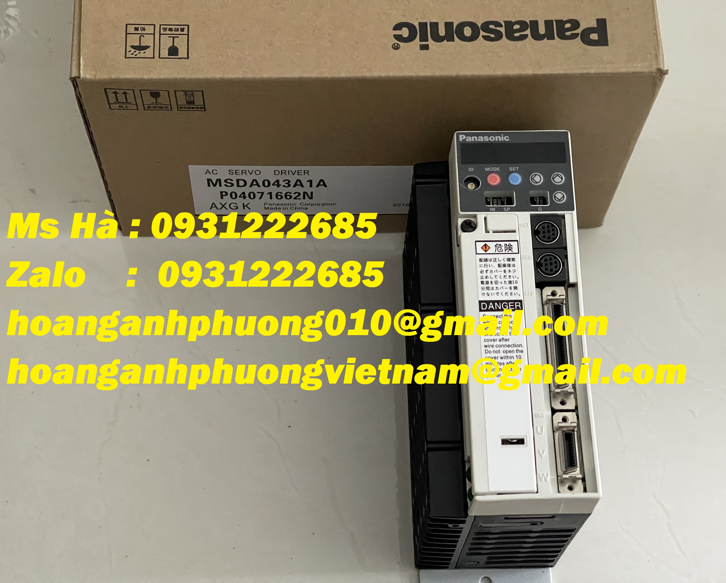 MSDA043A1A panasonic - Bộ điều khiển giá cạnh tranh 400W