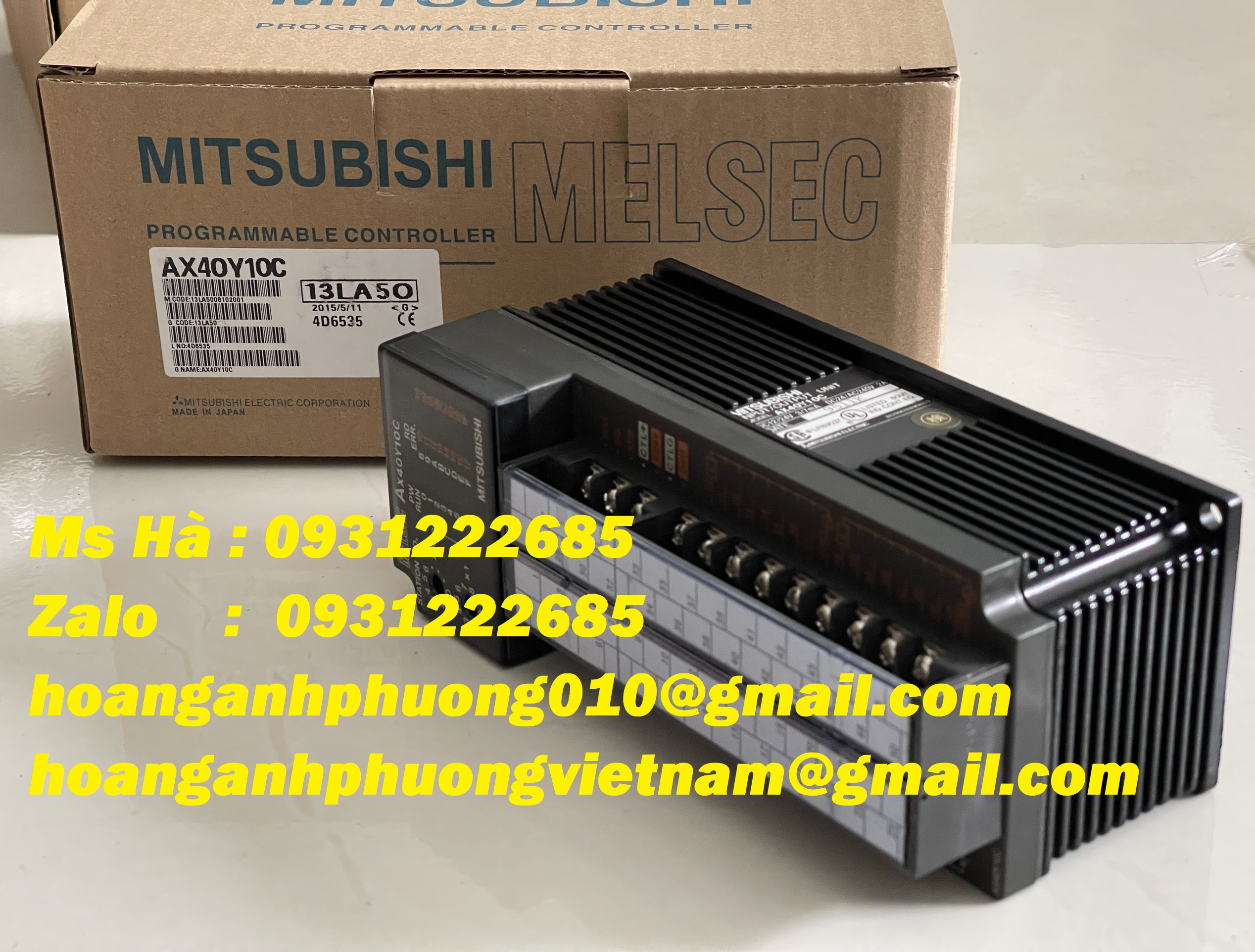 AX40Y10C  mitsubishi  Mô đun đầu vào ra nhập khẩu giá cạnh tranh