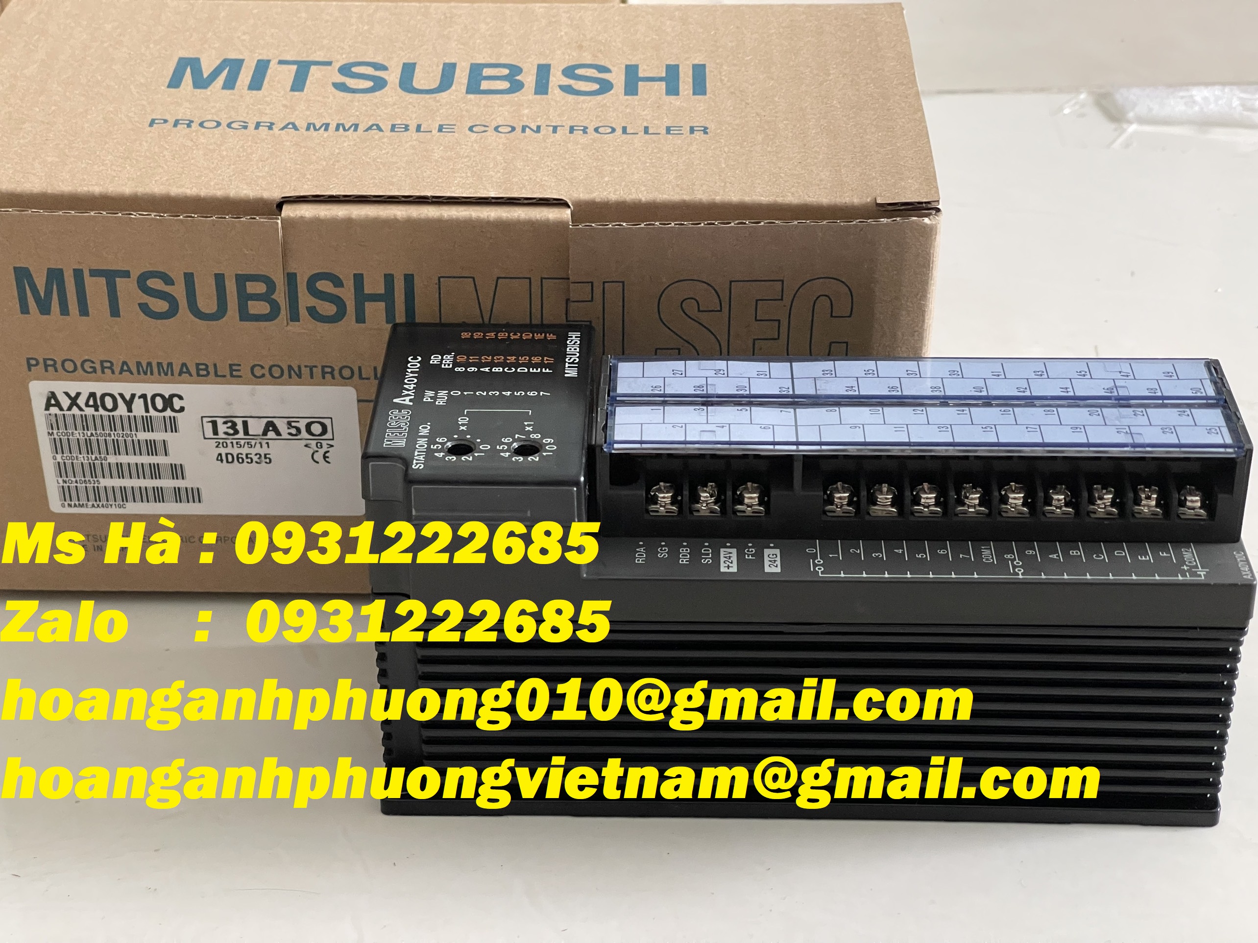 AX40Y10C  mitsubishi  Mô đun đầu vào ra nhập khẩu giá cạnh tranh