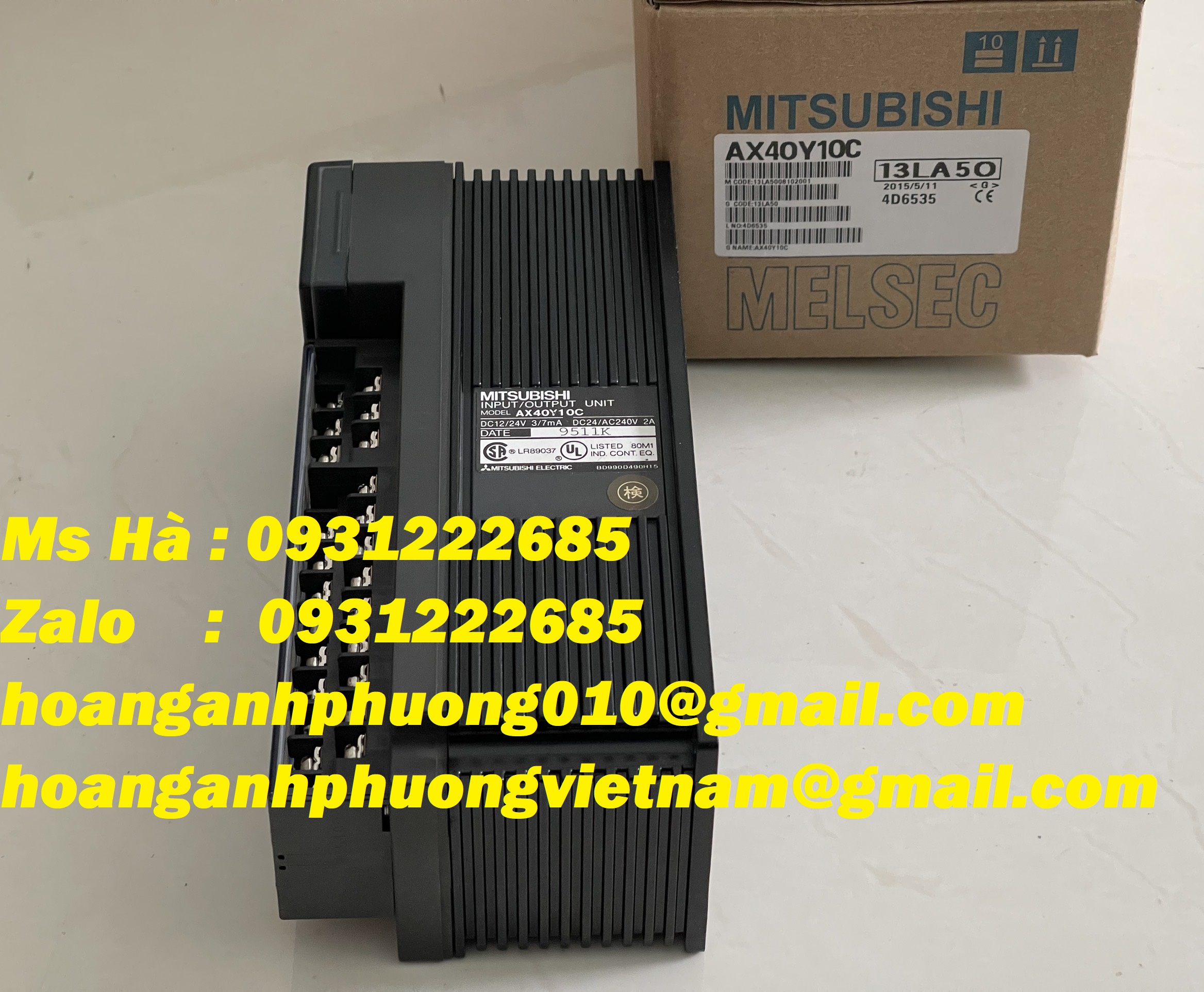 AX40Y10C  mitsubishi  Mô đun đầu vào ra nhập khẩu giá cạnh tranh