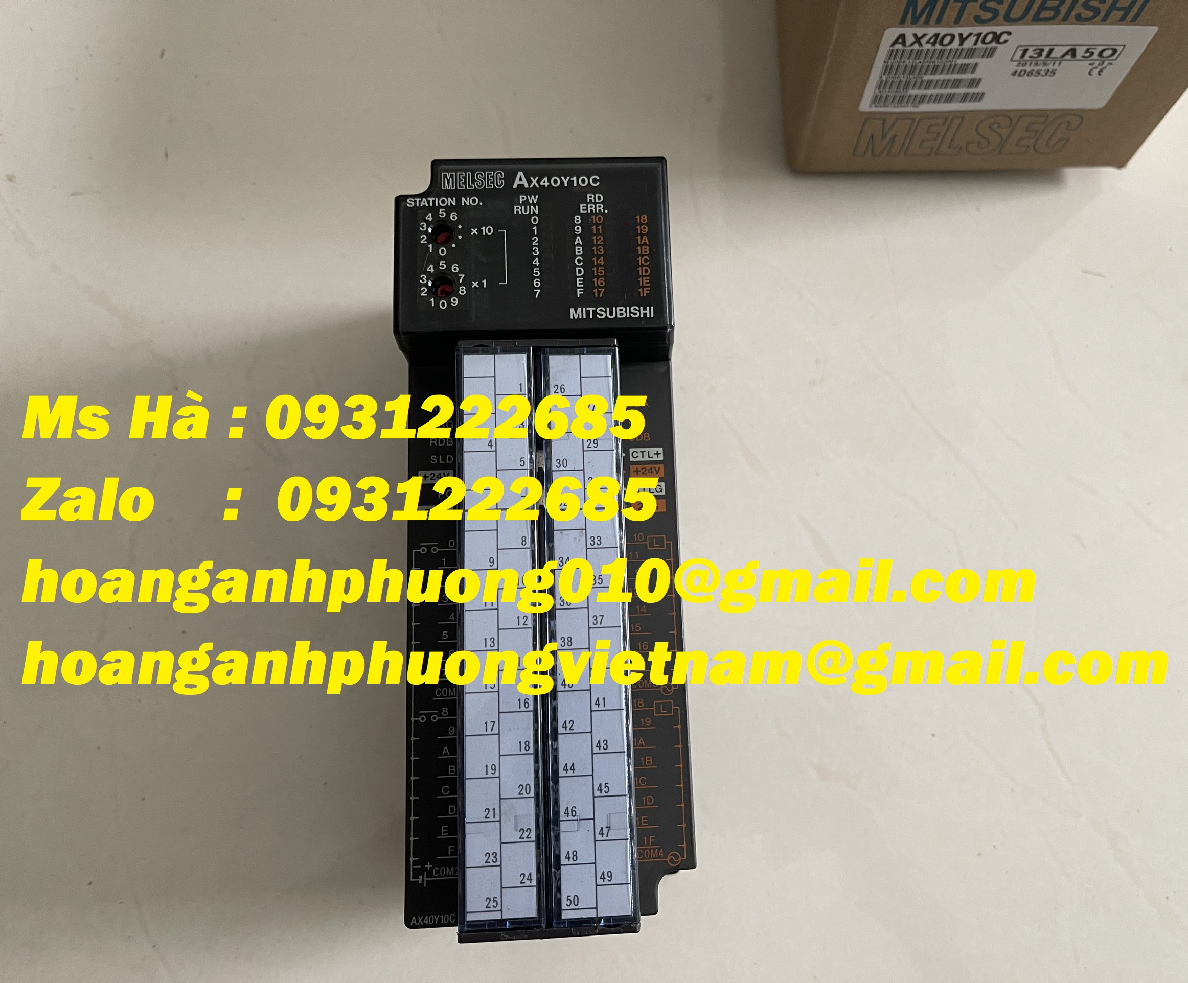 AX40Y10C  mitsubishi  Mô đun đầu vào ra nhập khẩu giá cạnh tranh