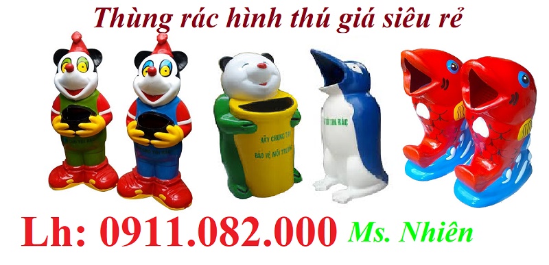 Thùng rác 120 lít giá rẻ- thùng rác thông minh