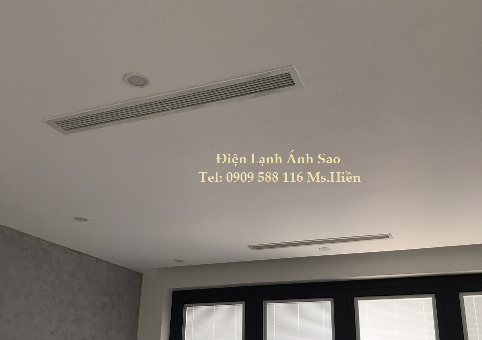 Lắp đặt máy lạnh giấu trần nối ống gió Daikin giá rẻ nhất