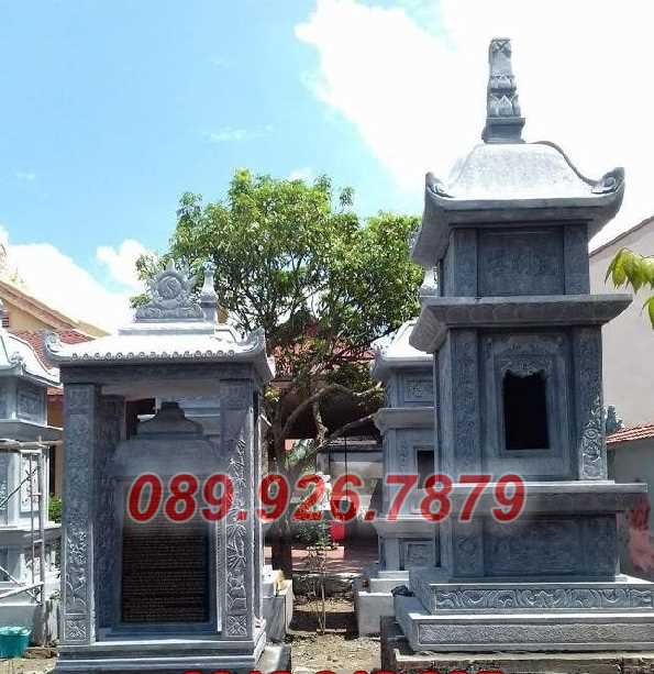 Mẫu mộ tháp đá -  mẫu tháp mộ sư thầy, để tro cốt bán Long An