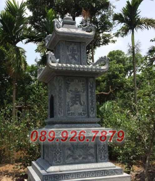 Mẫu mộ tháp đá -  mẫu tháp mộ sư thầy, để tro cốt bán Long An